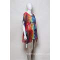 New design arrive Adults Age Group chiffon print dress for beach